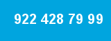 922 428 79 99